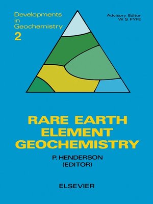 cover image of Rare Earth Element Geochemistry